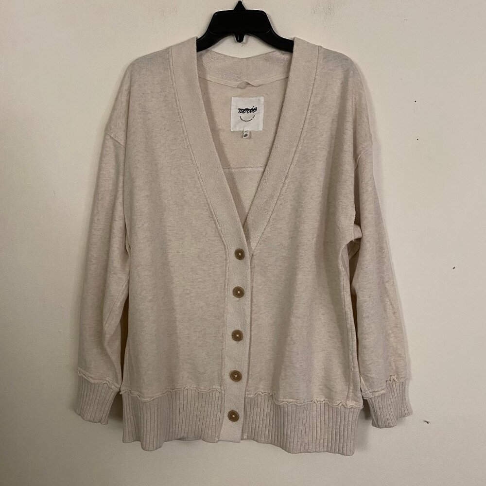 NEW Aerie Fleece Cardigan S